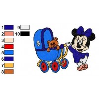 Mickey Babies Embroidery 6